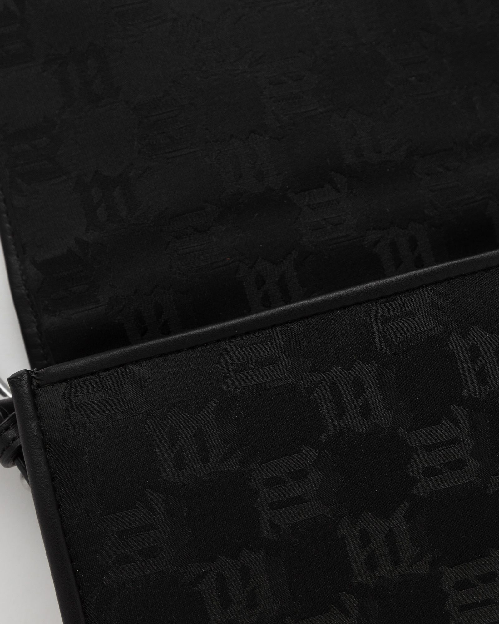 JACQUARD MONOGRAM PHONE POUCH