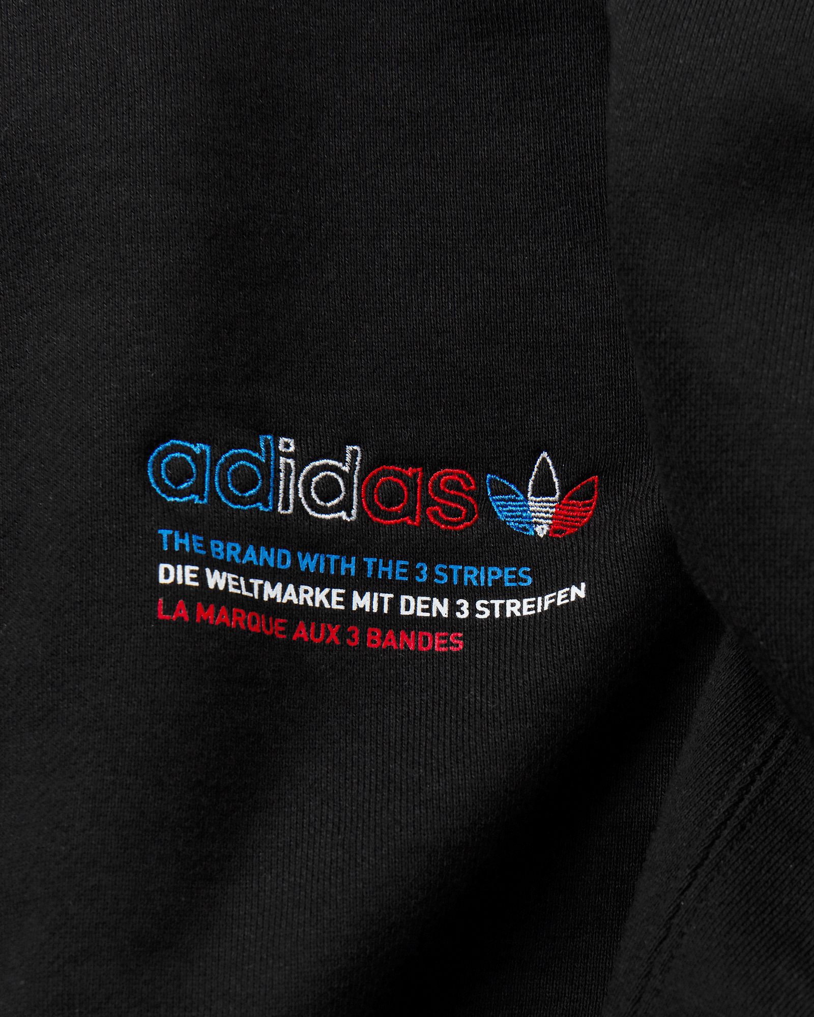 WMNS Adicolor Tricolor Trefoil Crop Hoodie