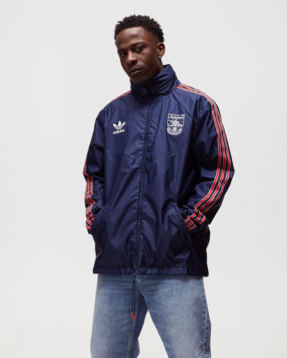 Adidas retro jacke blau deals