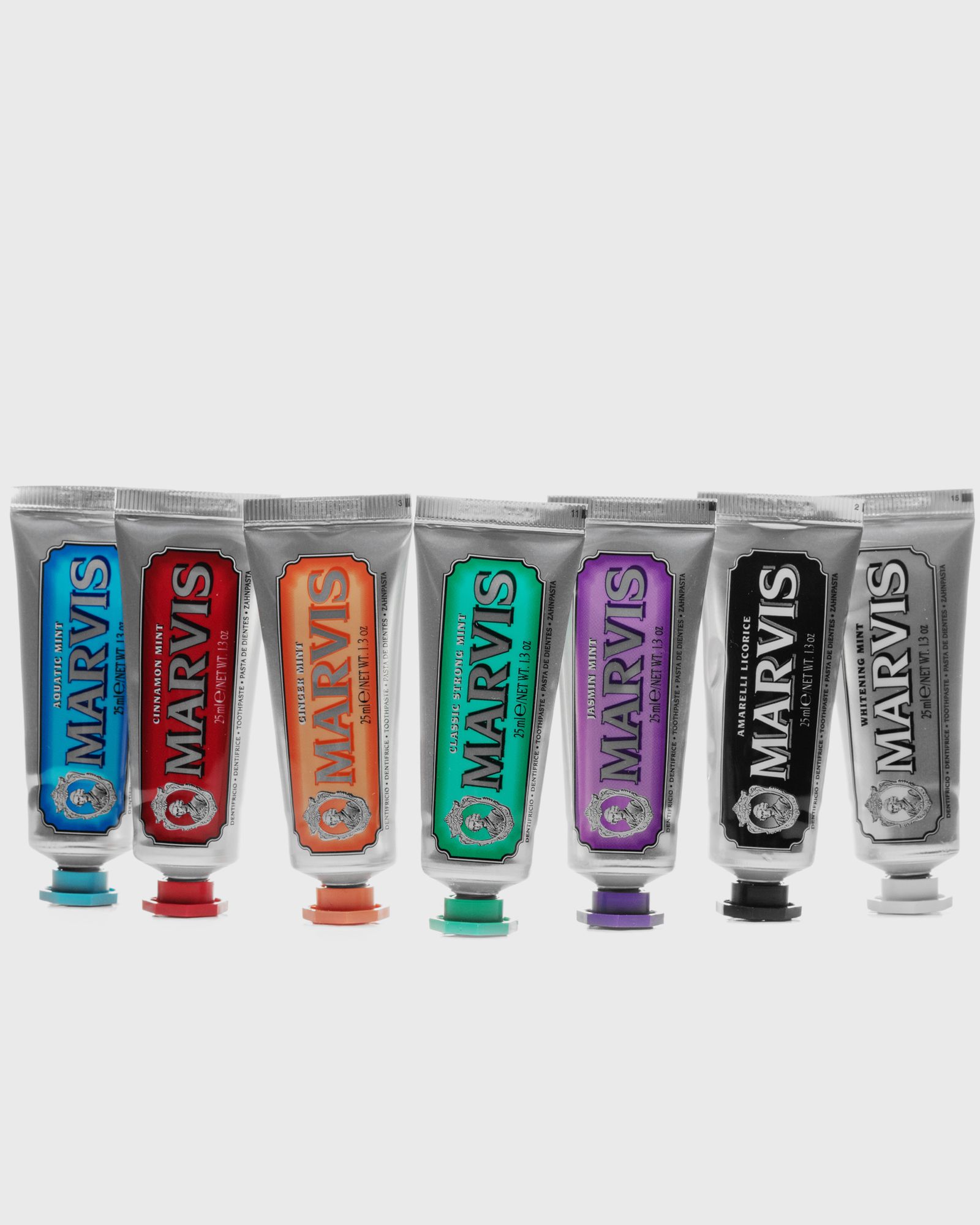 Toothpaste 7 FLAVOURS PACK - 7 x 25 ml