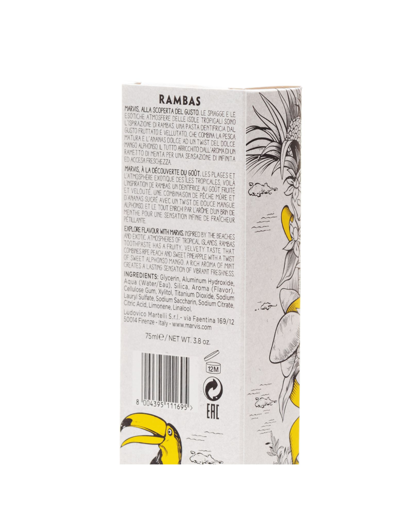 Toothpaste Rambas - 75 ml