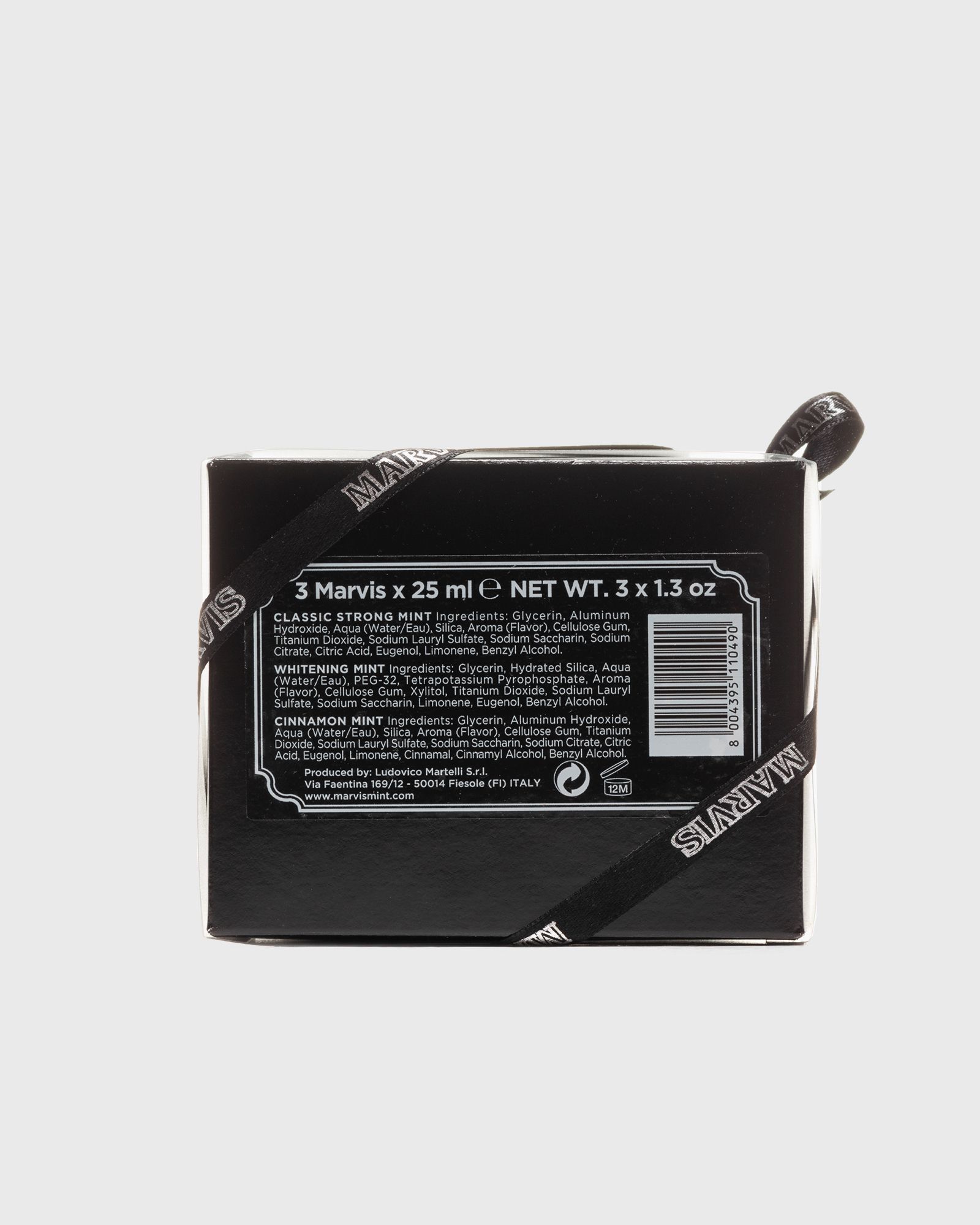 Toothpaste Box 3 Flavours - 3 x 25 ml