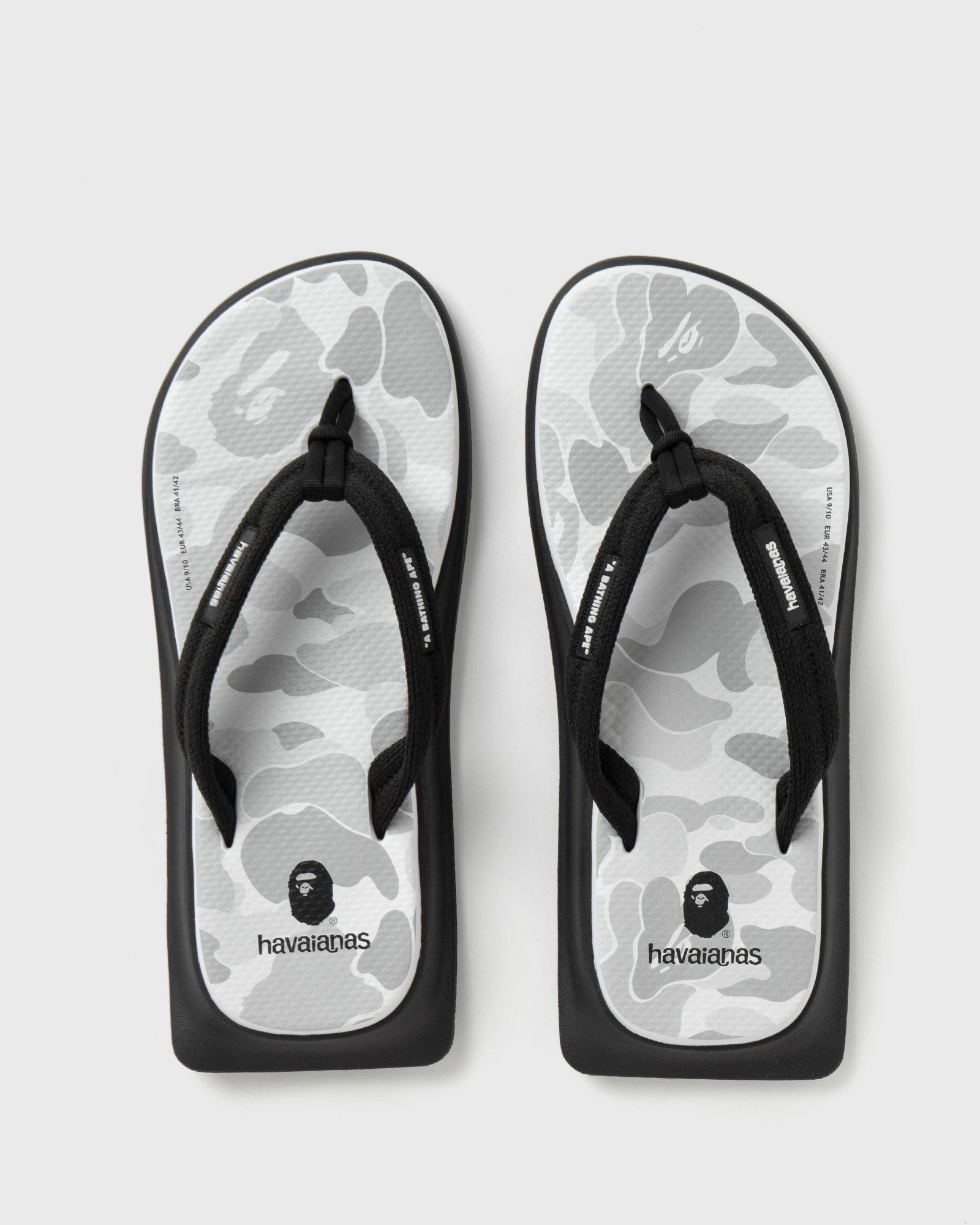 HAVAIANAS×A BATHING APE Tradi Zori サンダル A BATHING APE Footwear Men's BAPE x HAVAIANAS TRADI ZORI
