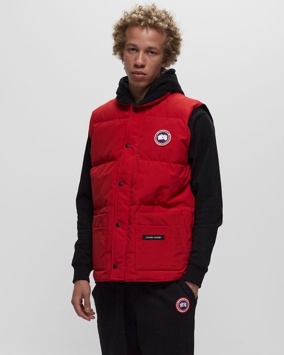 Canada goose 2025 red gilet mens