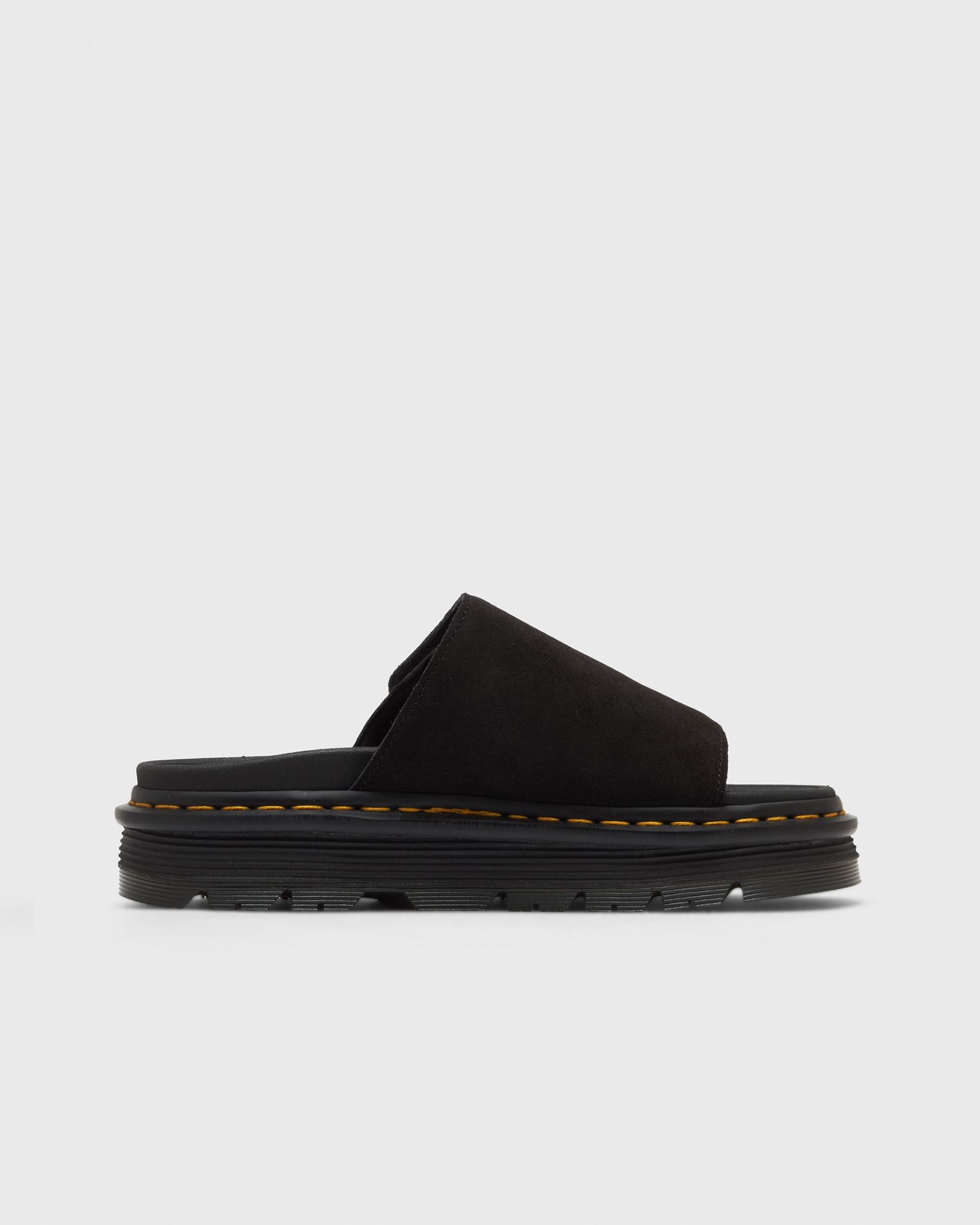 Zebzag Slide Black Eh Suede