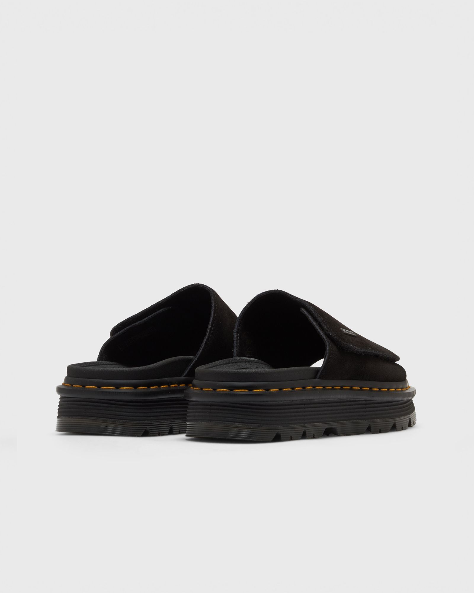 Zebzag Slide Black Eh Suede