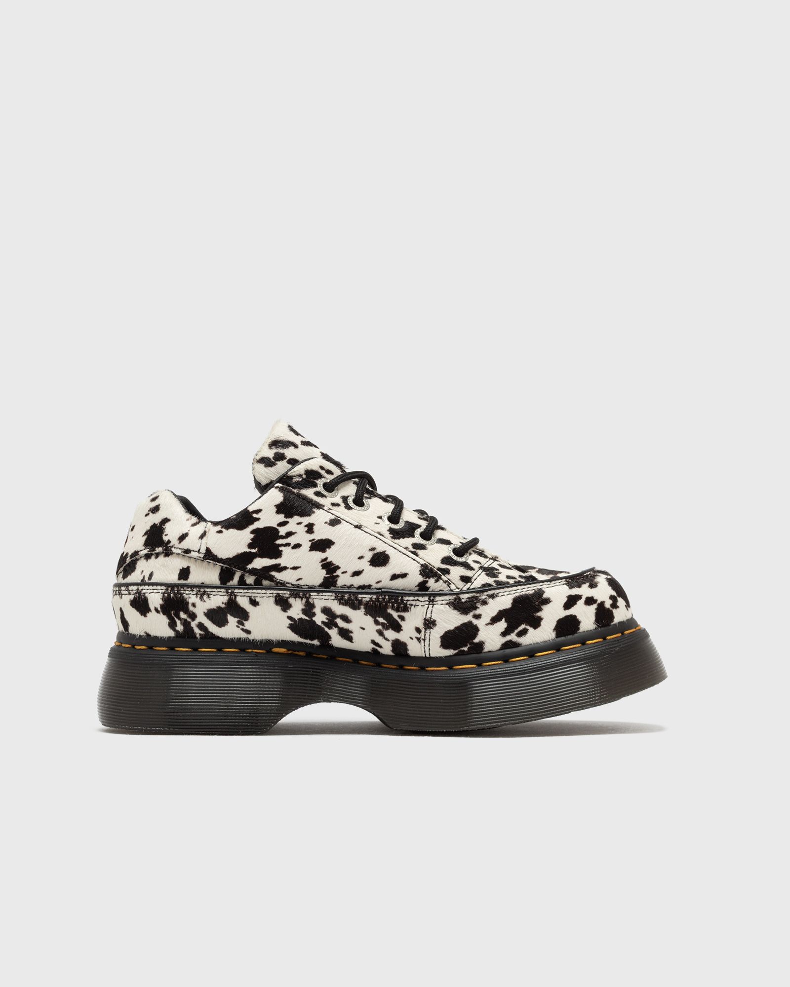 Buzz 5i Cream+Black Dalmatian Print Hair On