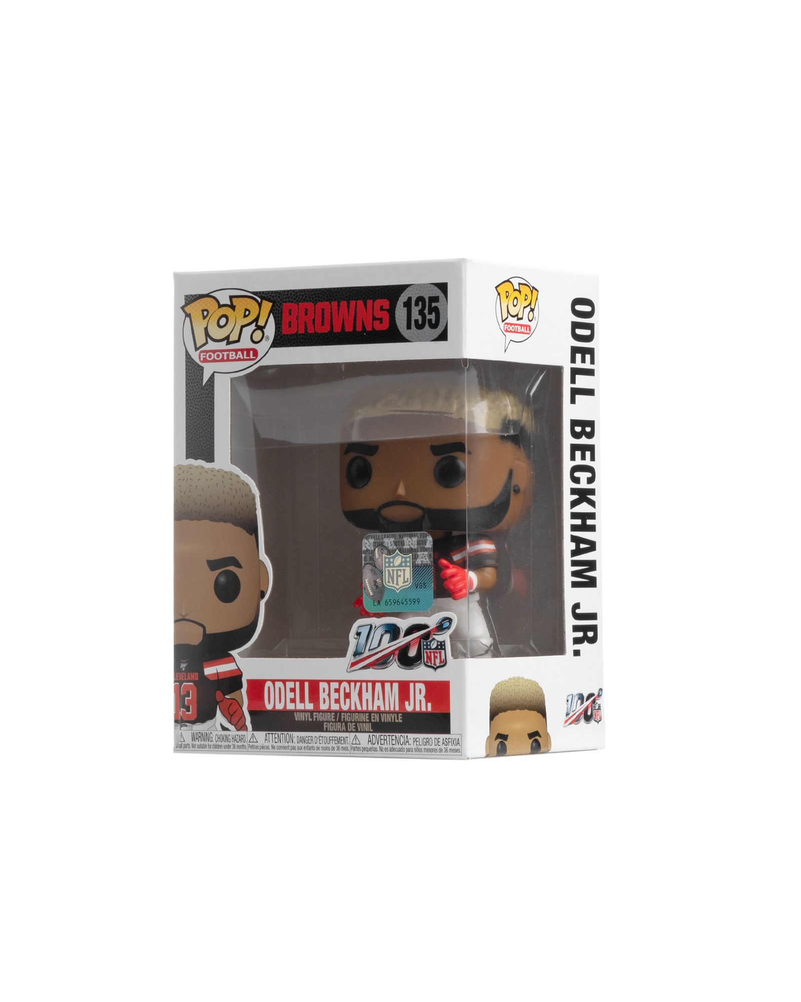 Odell Beckham JR. VINYL FIGURE (Home Jersey)