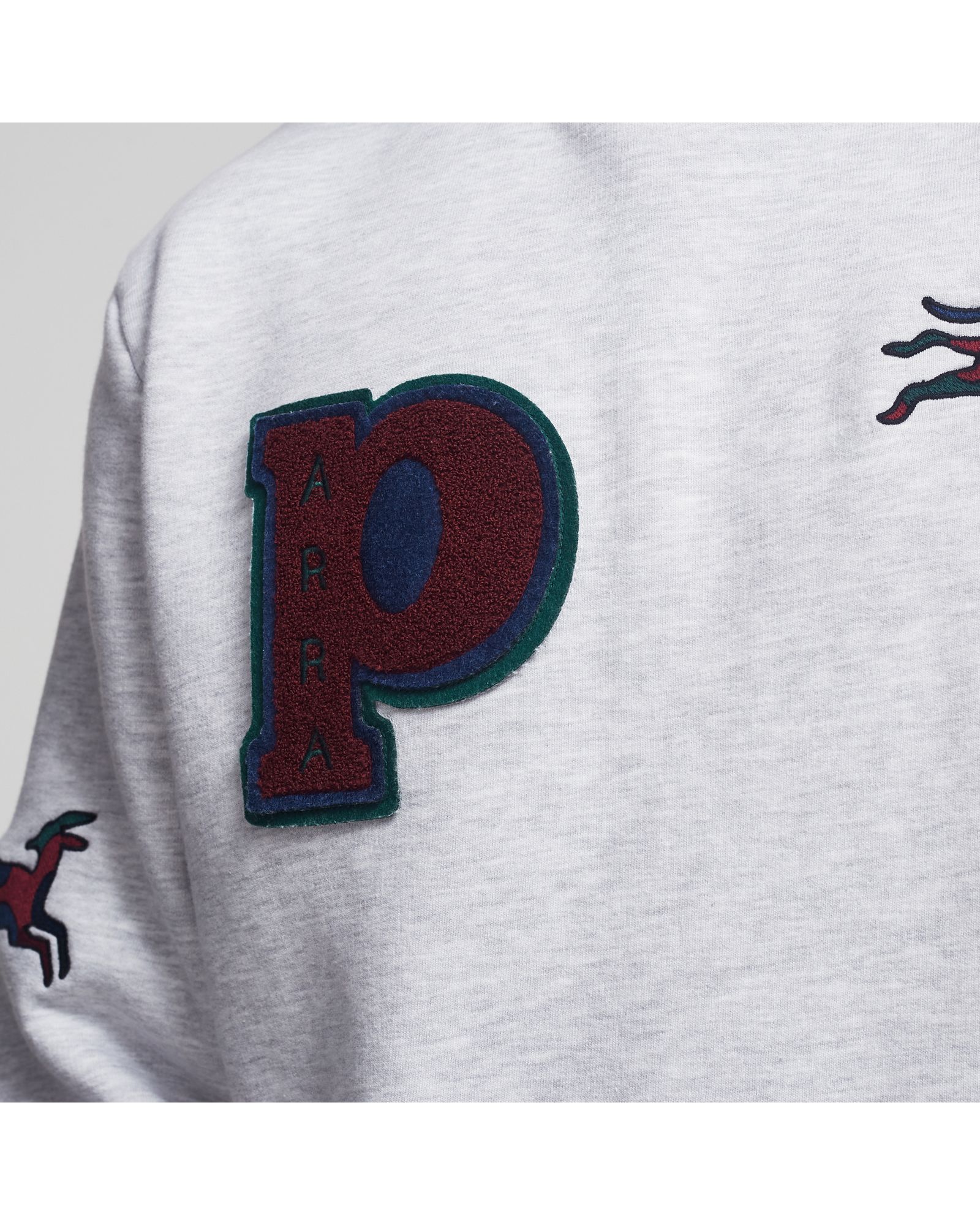 jumping fox crew neck sweatshirt