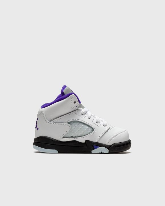 Jordan Jordan 5 Retro (TD) White - WHITE/DARK CONCORD-BLACK