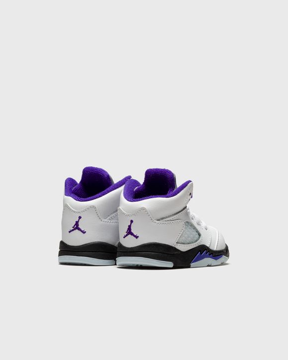 Jordan Jordan 5 Retro (TD) White - WHITE/DARK CONCORD-BLACK