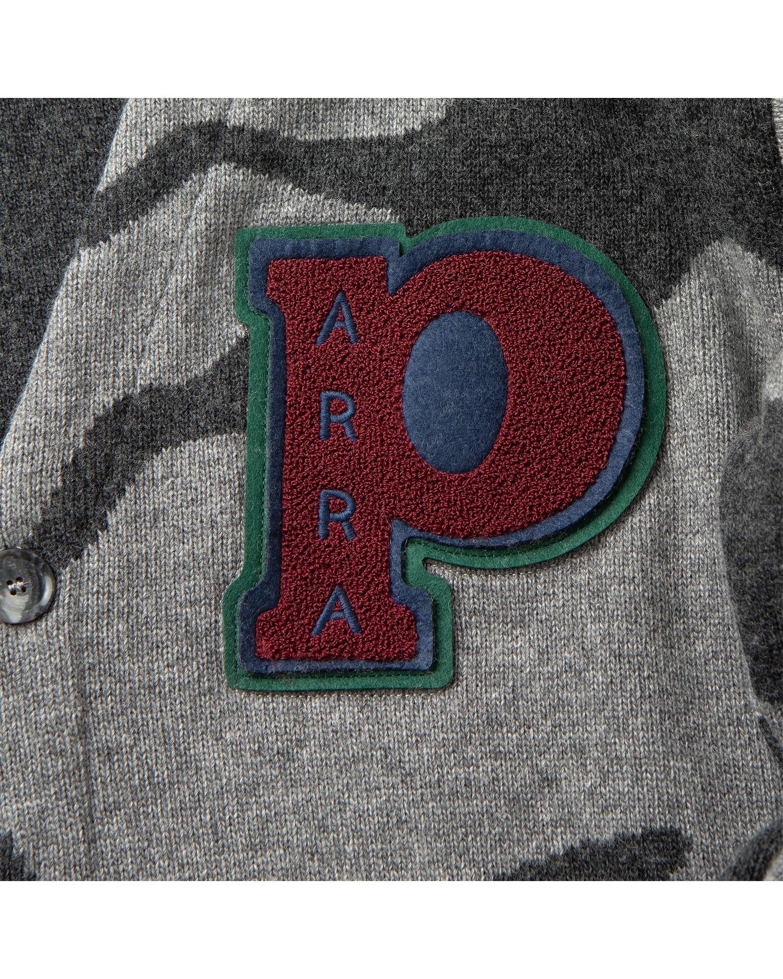 jumping foxes knitted cardigan