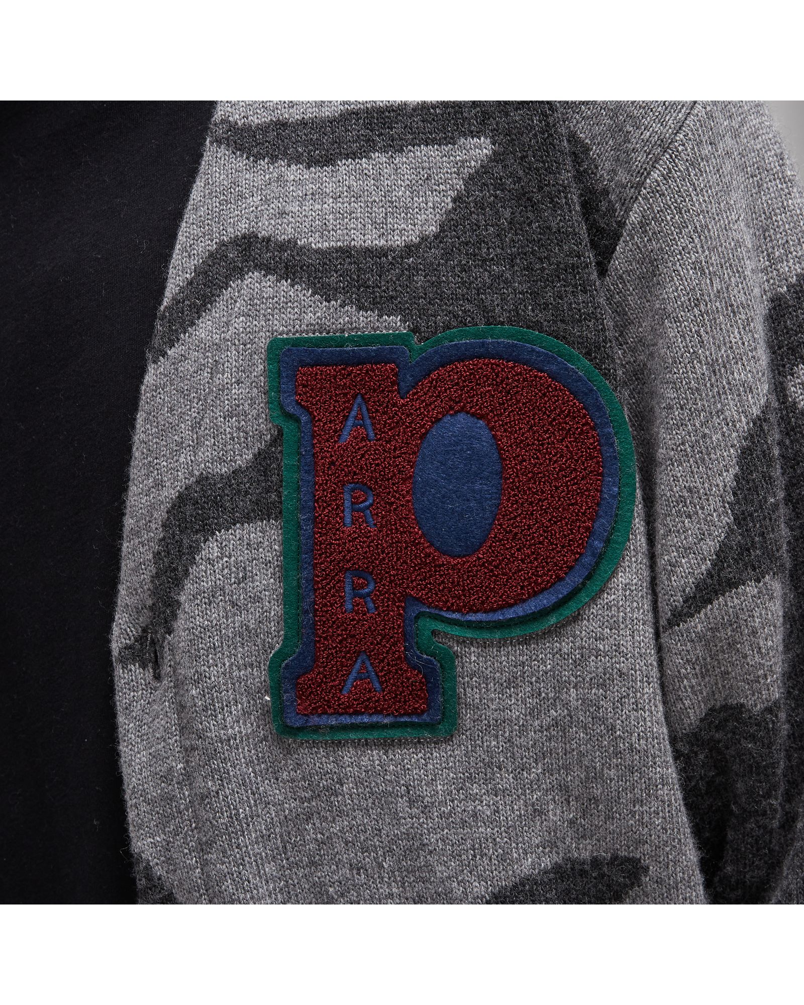 jumping foxes knitted cardigan