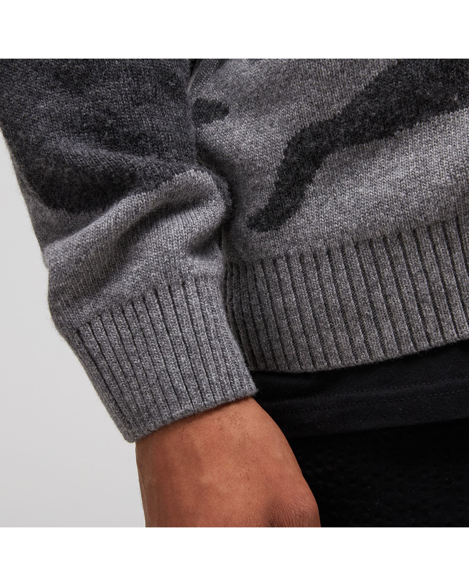 jumping foxes knitted cardigan