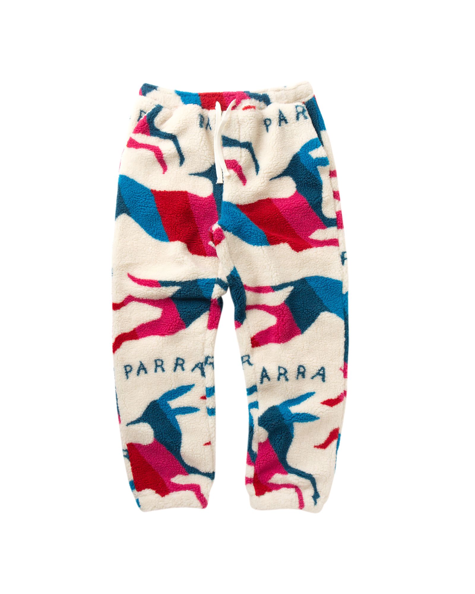 JUMPING FOXES SHERPA FLEECE PANTS