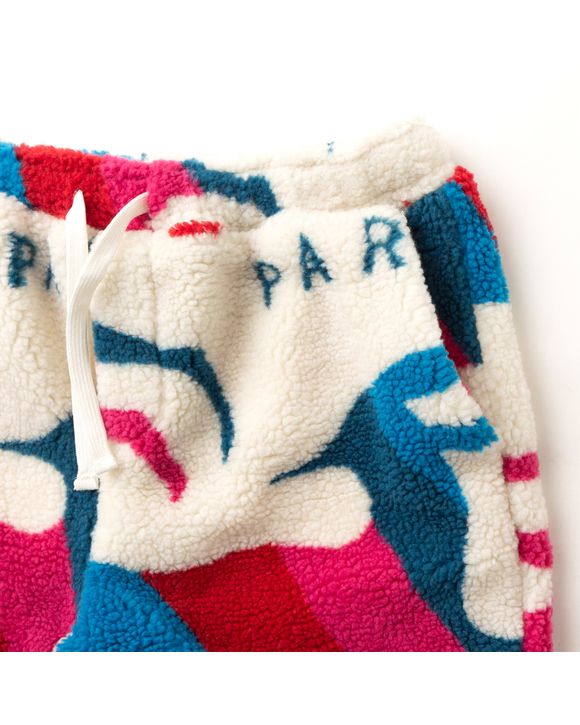 Parra jumping foxes sherpa fleece online pullover