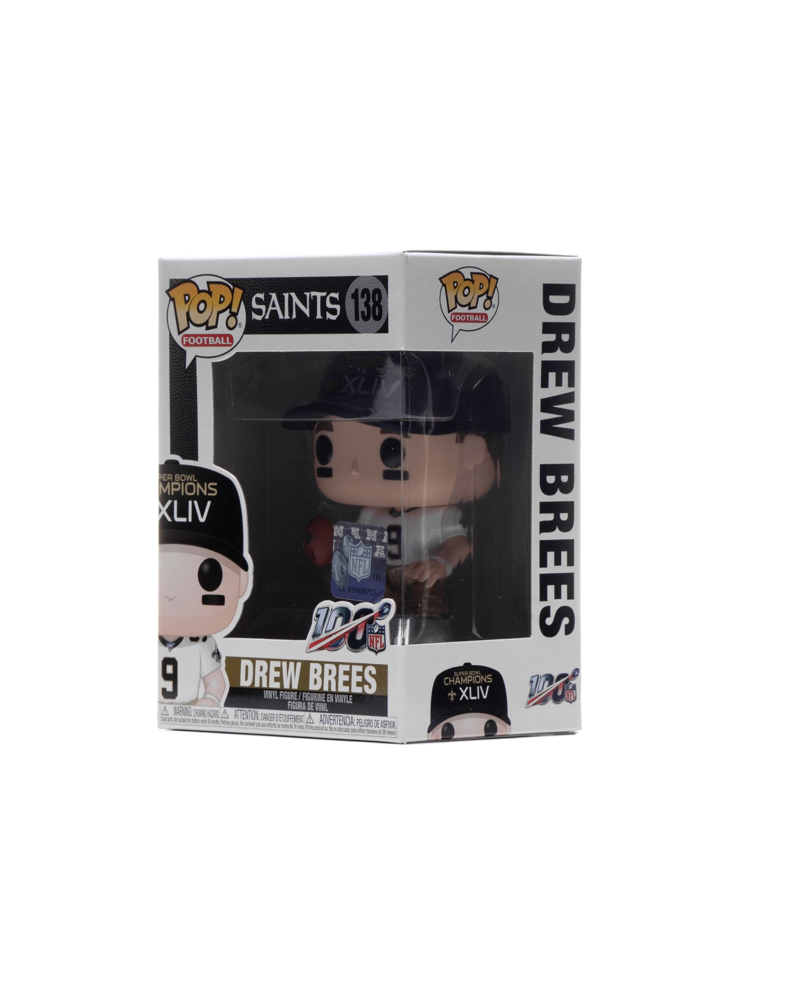NFL: Saints - Drew Brees (SB Champions XLIV) VINYL FIGURE