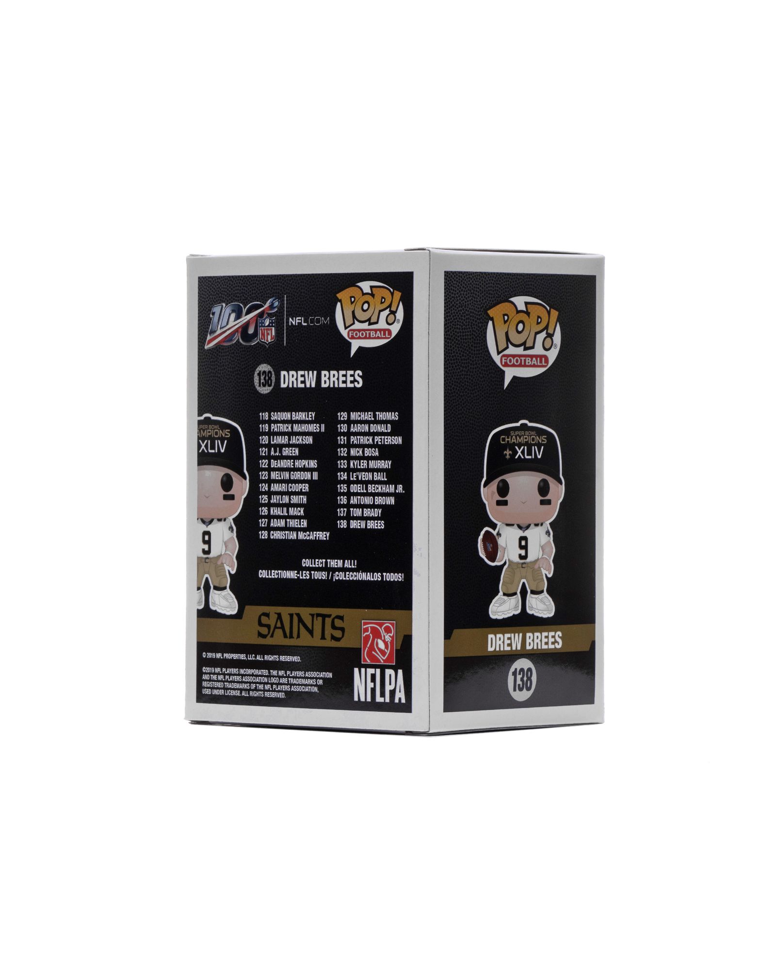 NFL: Saints - Drew Brees (SB Champions XLIV) VINYL FIGURE