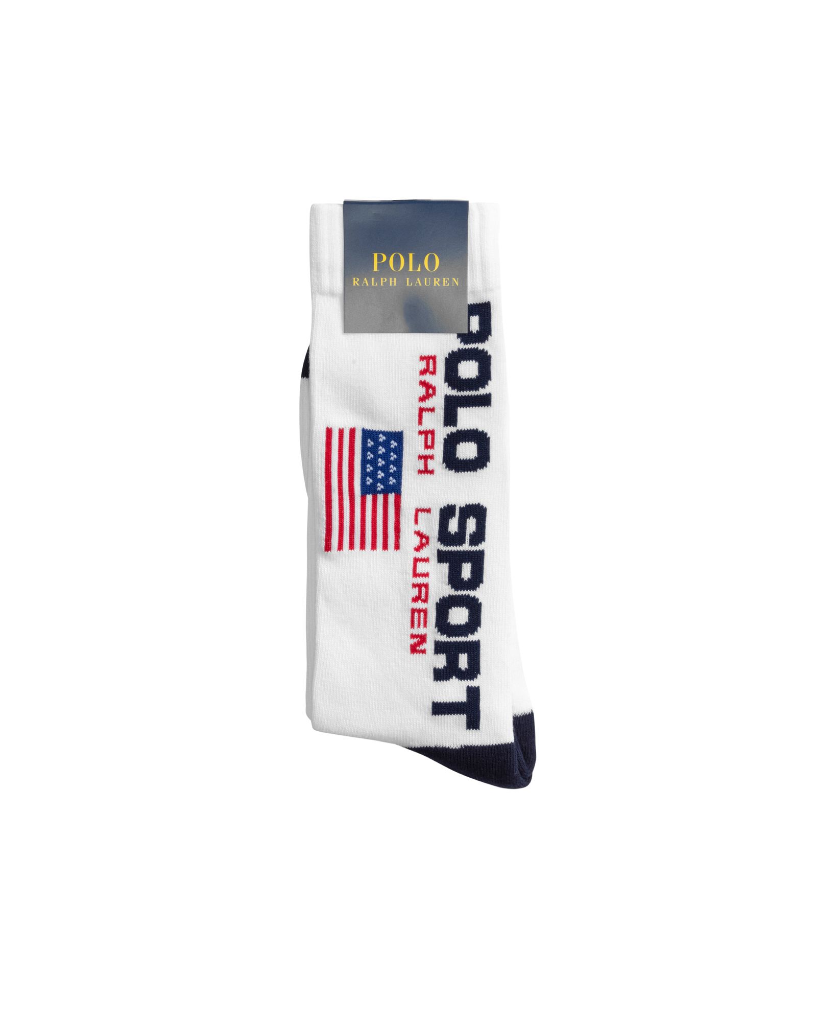 POLO SPORT FLAG CREWSOCKS (SINGLE)