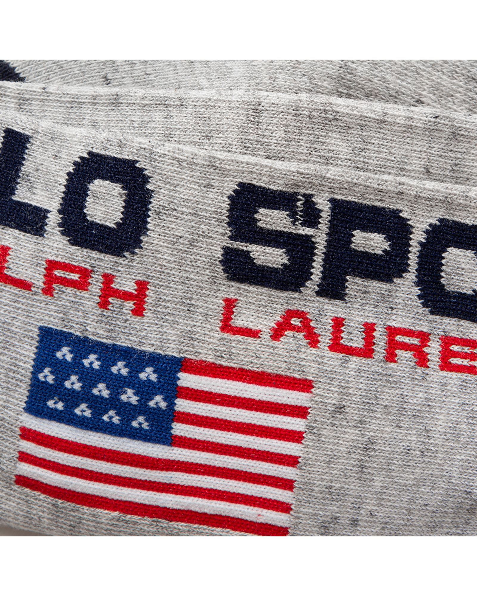 POLO SPORT FLAG CREWSOCKS (SINGLE)