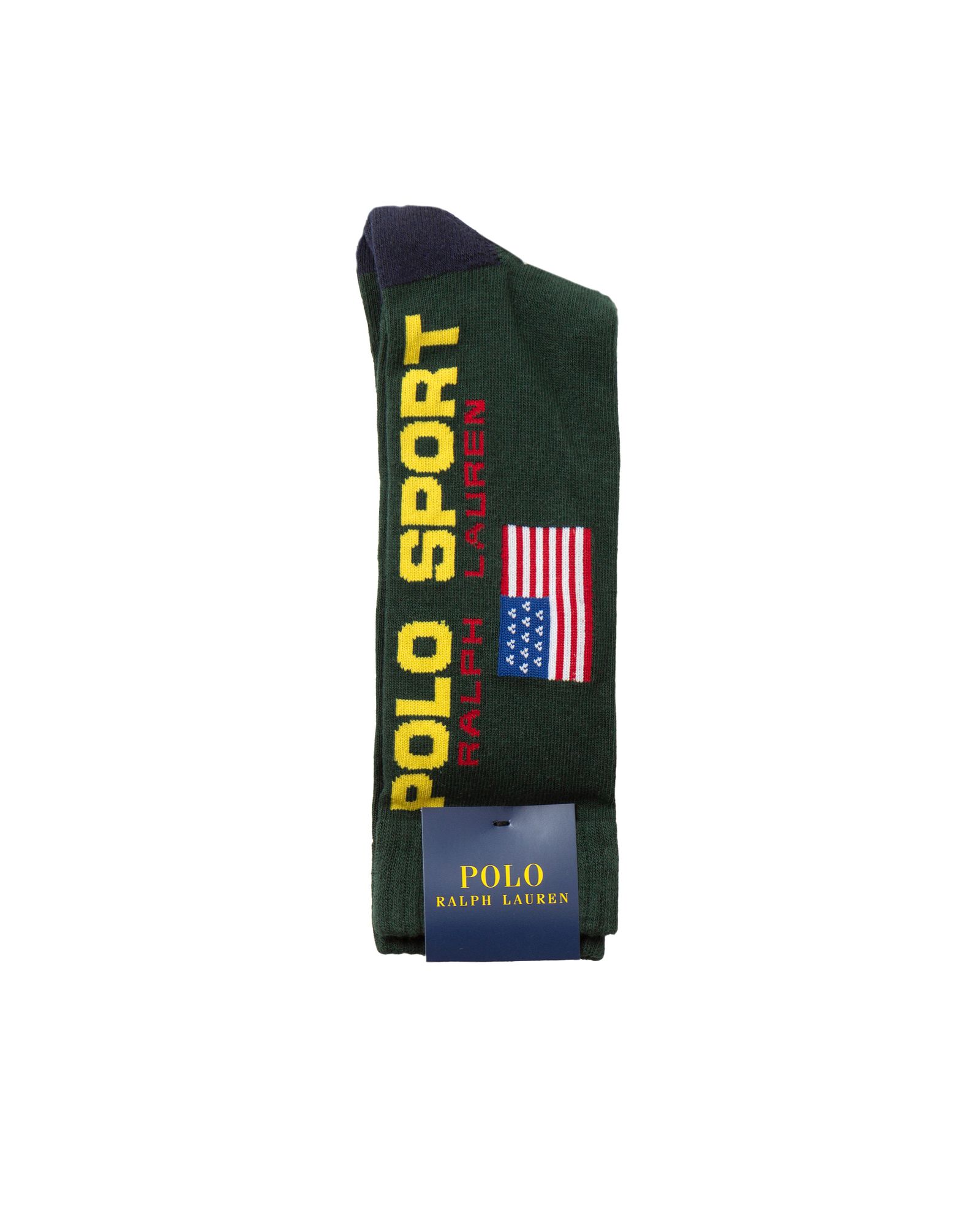 POLO SPORT FLAG CREW SOCK (SINGLE)