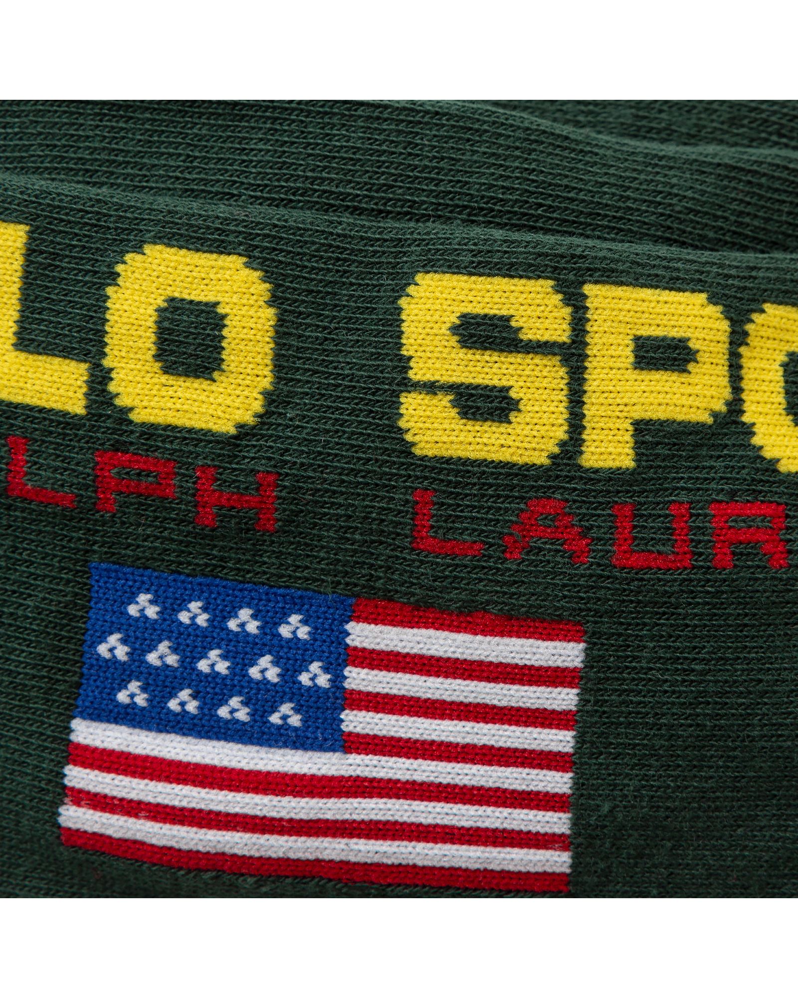 POLO SPORT FLAG CREW SOCK (SINGLE)