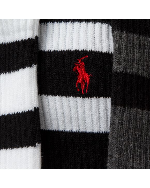 CLASSIC STRIPE CREW SOCKS 3 PACK
