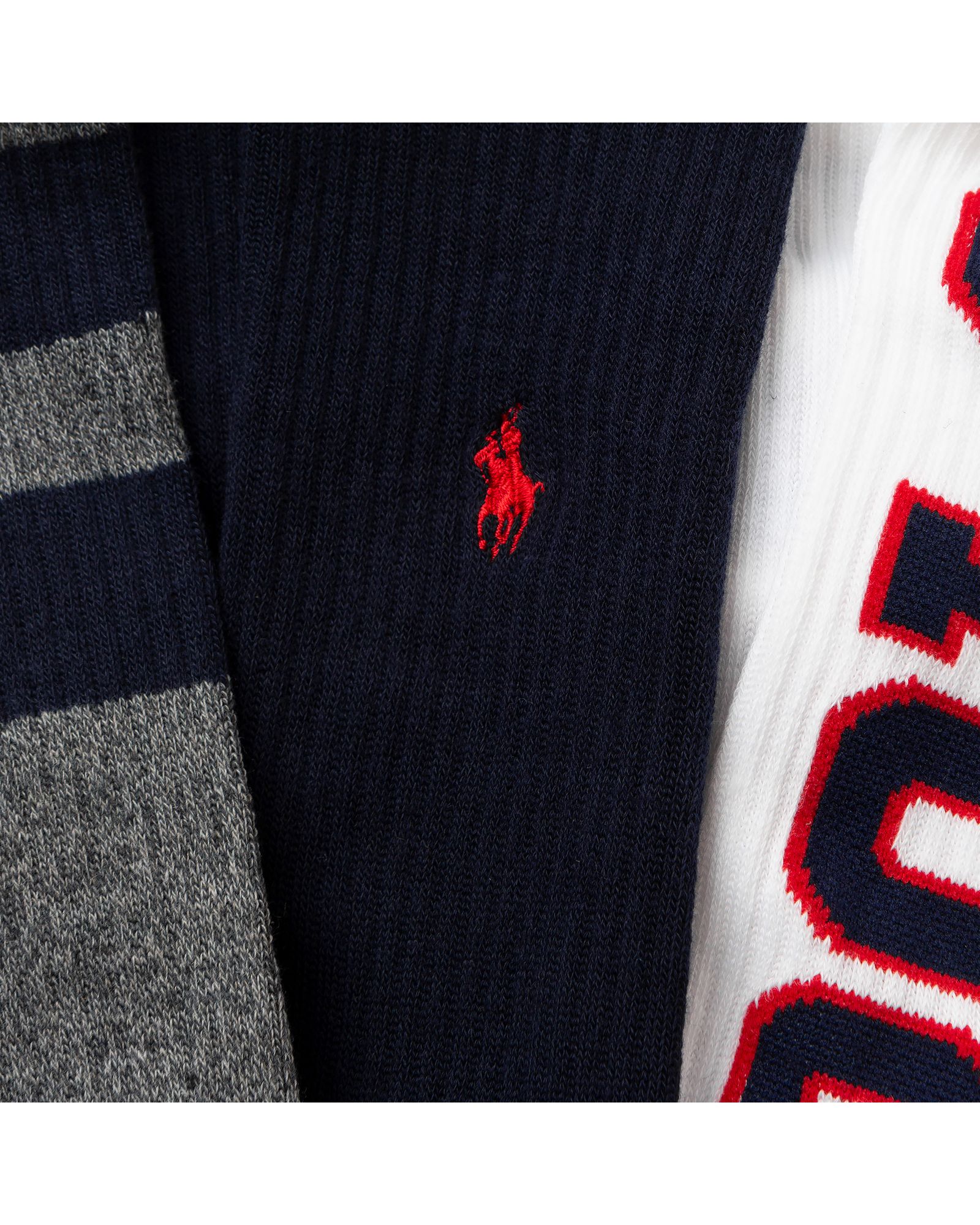 VARSITY CREW SOCKS -3 PACK