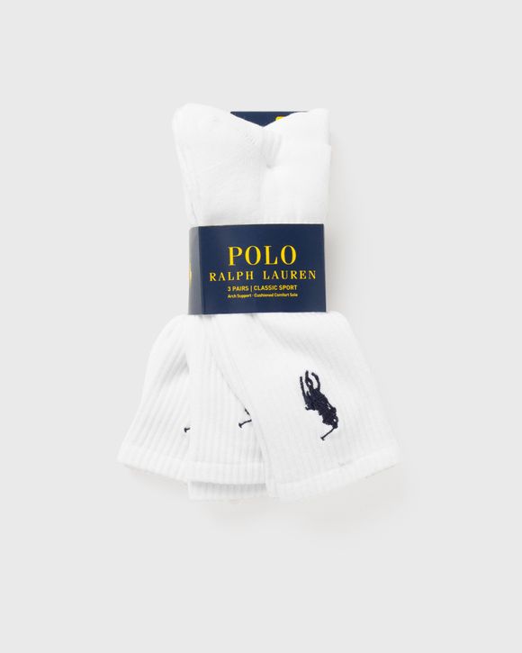 BIG PONY CREW SOCK 3 PACK