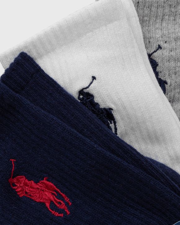 BIG PNY 3PK-CREW SOCK-2 PACK
