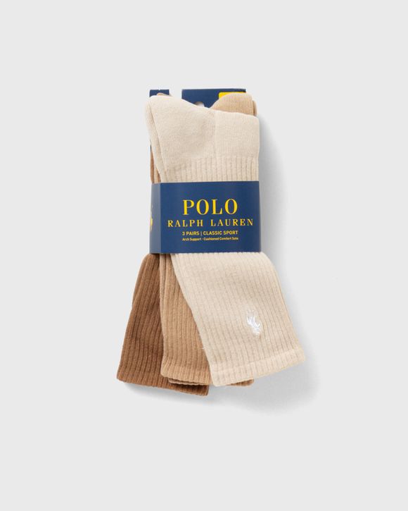 COLOR CREW SOCK 3-PACK