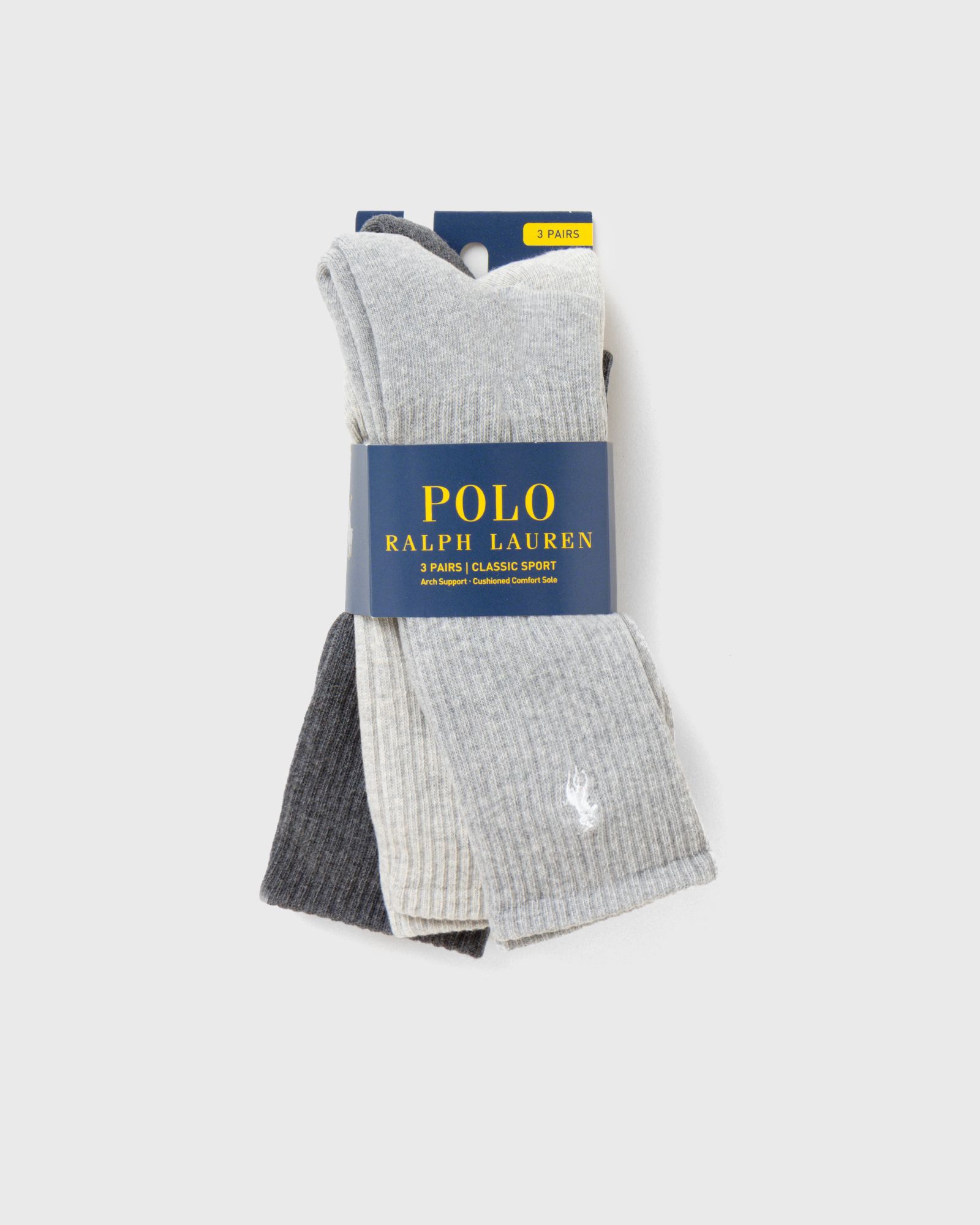 COLOR CREW SOCK 3-PACK