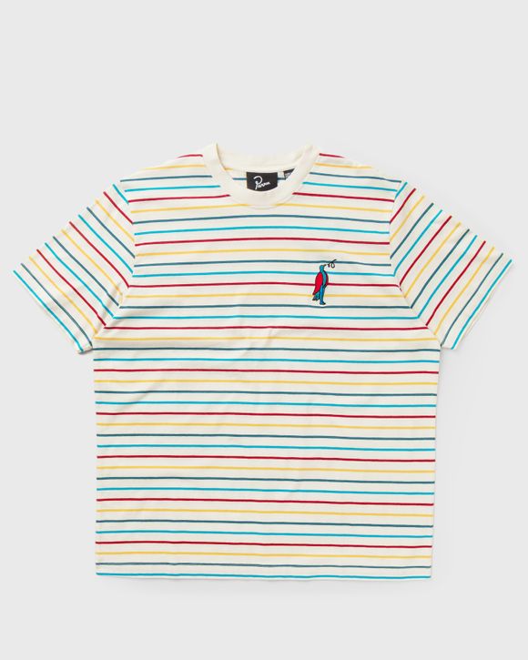 staring stiped t-shirt