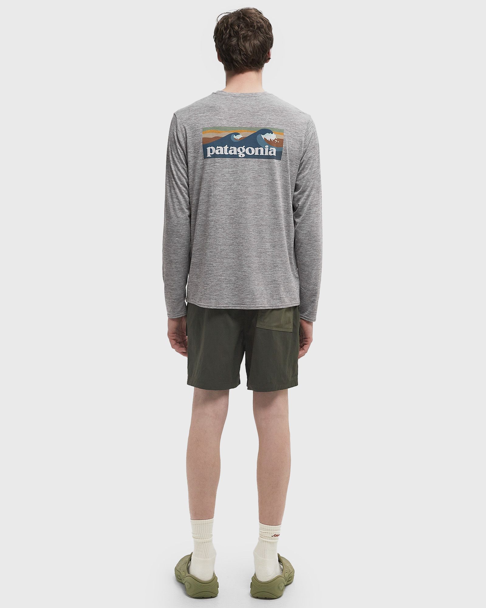 Long-Sleeved Capilene Cool Daily Graphic Shirt - Waters