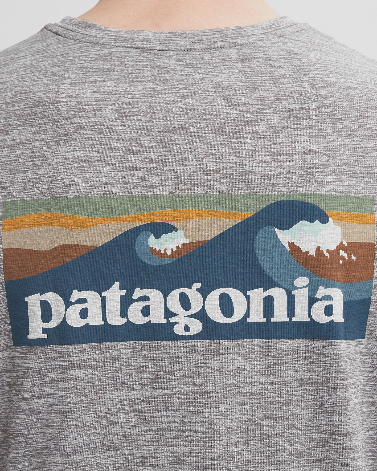 Long-Sleeved Capilene Cool Daily Graphic Shirt - Waters