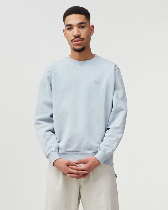 By Parra signature logo crew neck sweatshirt Blue | BSTN Store