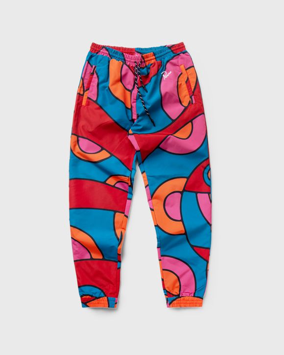 serpent pattern track pants