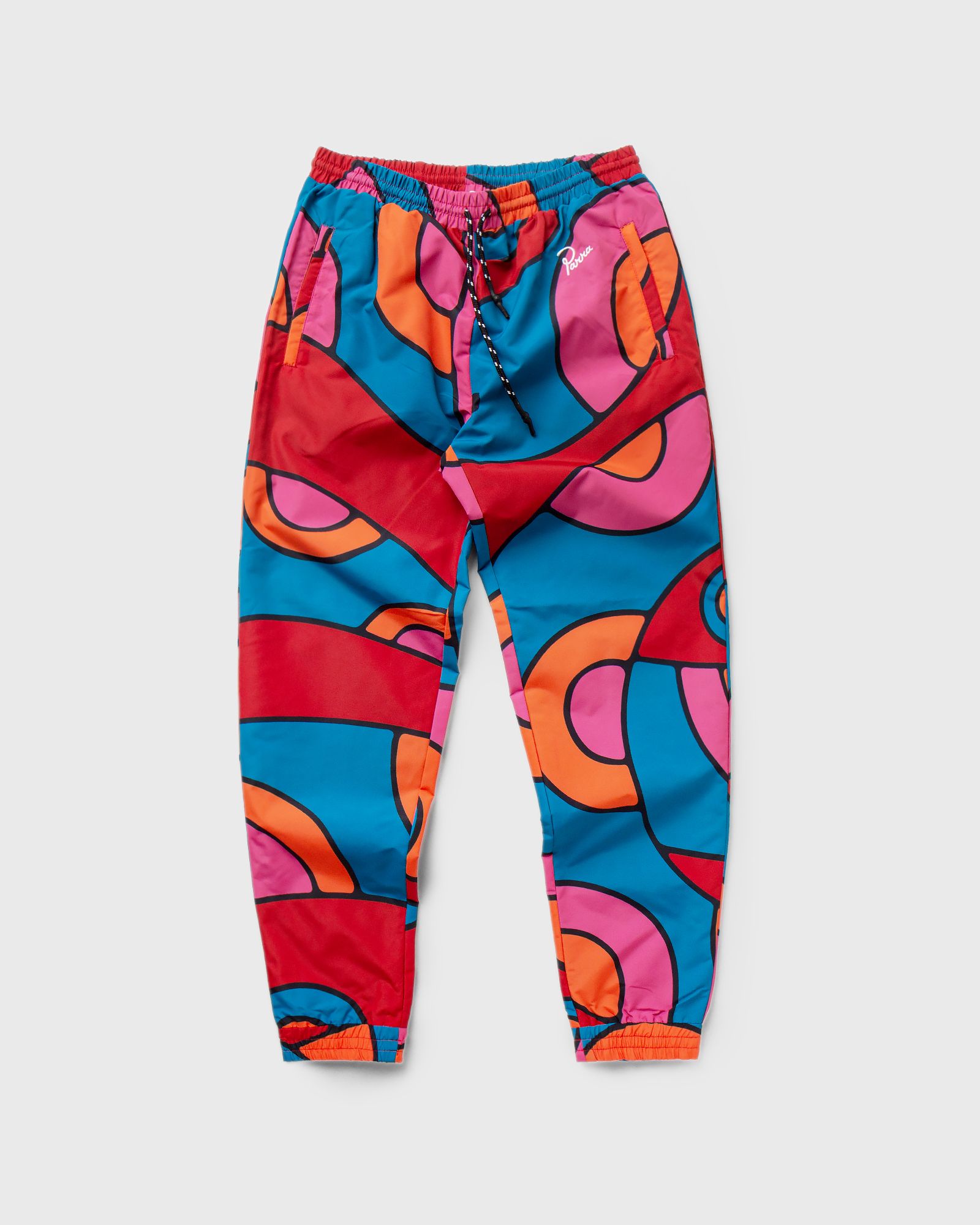 serpent pattern track pants