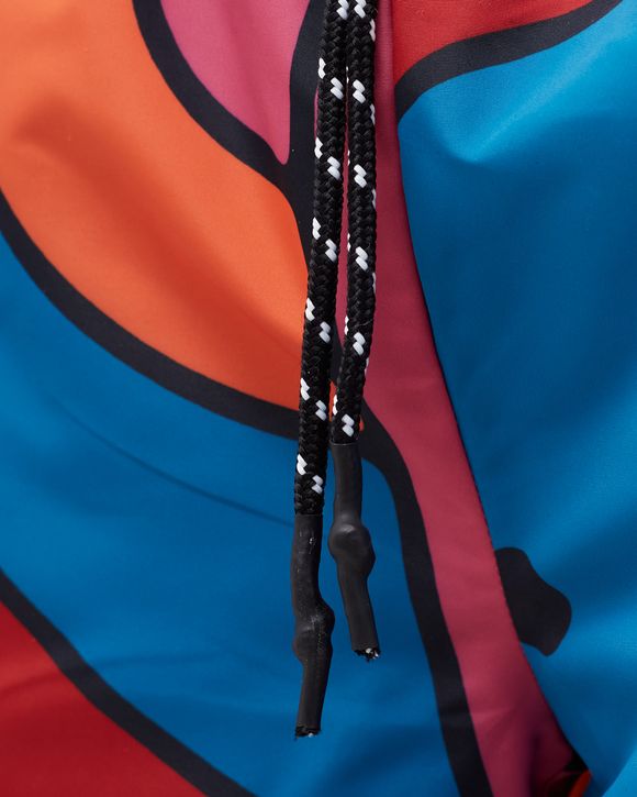 serpent pattern track pants