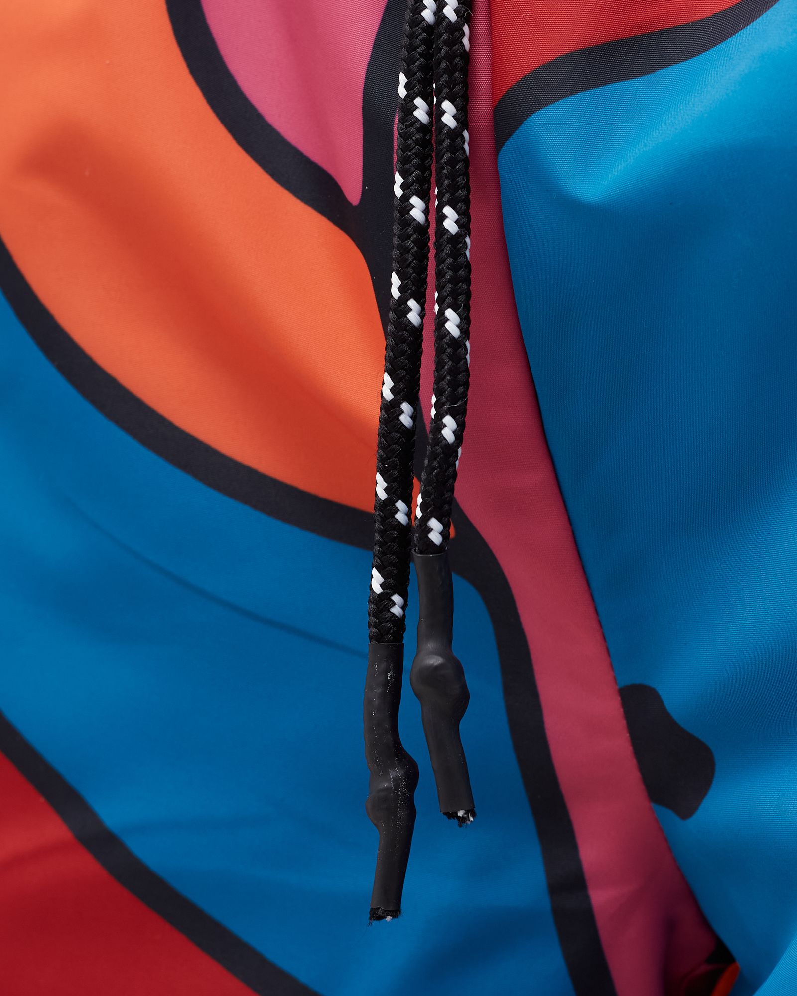 serpent pattern track pants