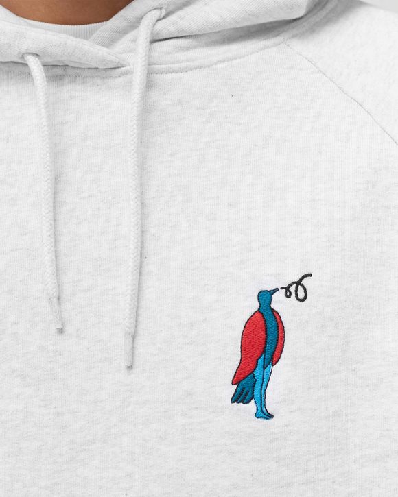 staring hooded sweatshirt