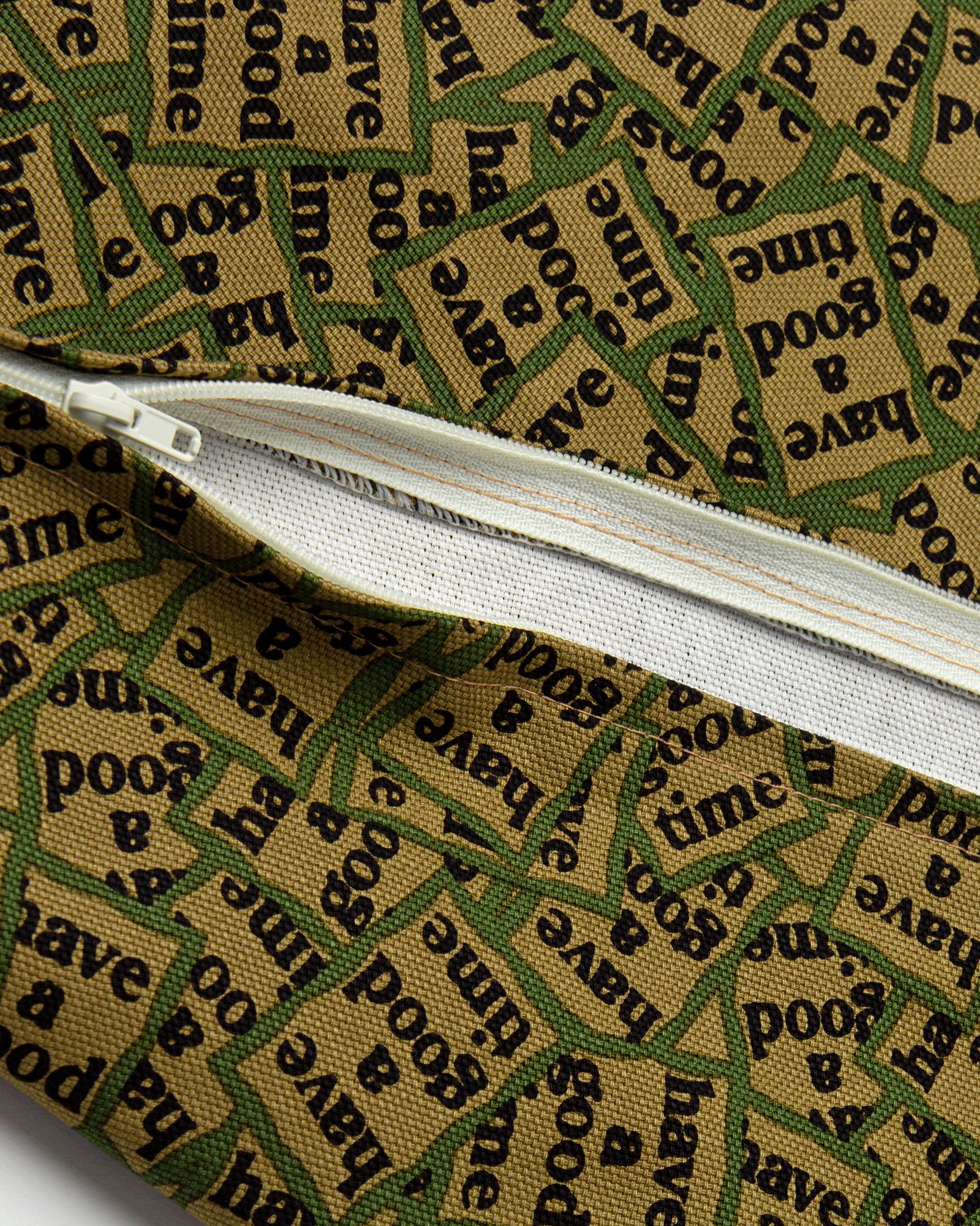 MEDICOM X HAVE A GOOD TIME SQUARE CUSHION COVER