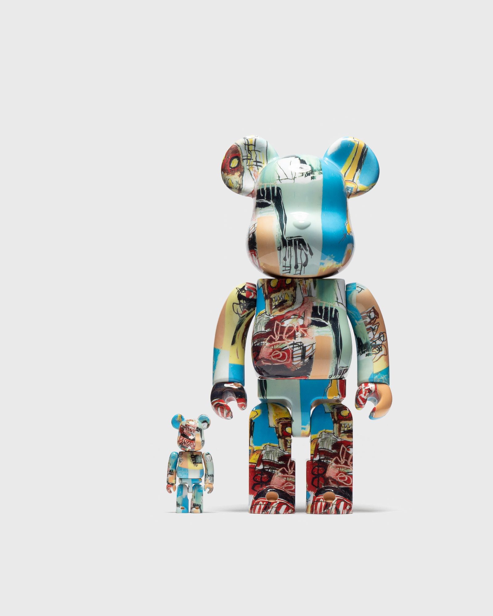 BE@RBRICK 2-PACK JEAN-MICHEL BASQUIAT #6 - 400%