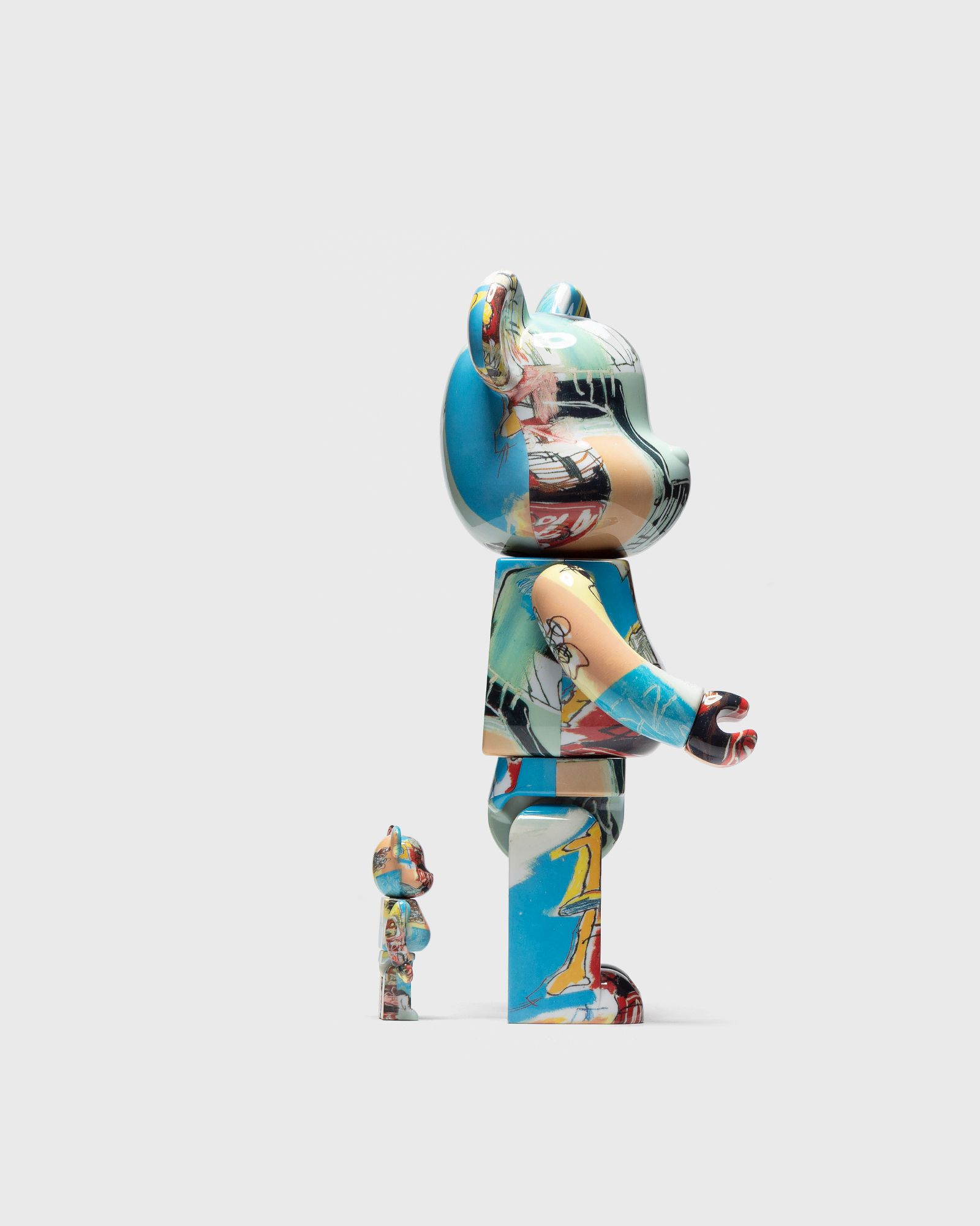BE@RBRICK 2-PACK JEAN-MICHEL BASQUIAT #6 - 400%