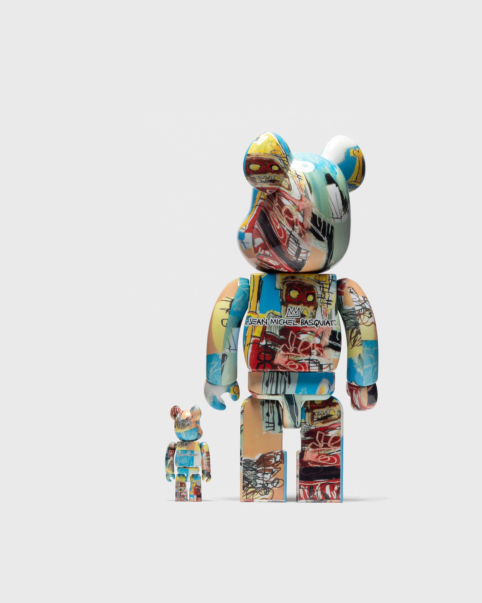 BE@RBRICK 2-PACK JEAN-MICHEL BASQUIAT #6 - 400%