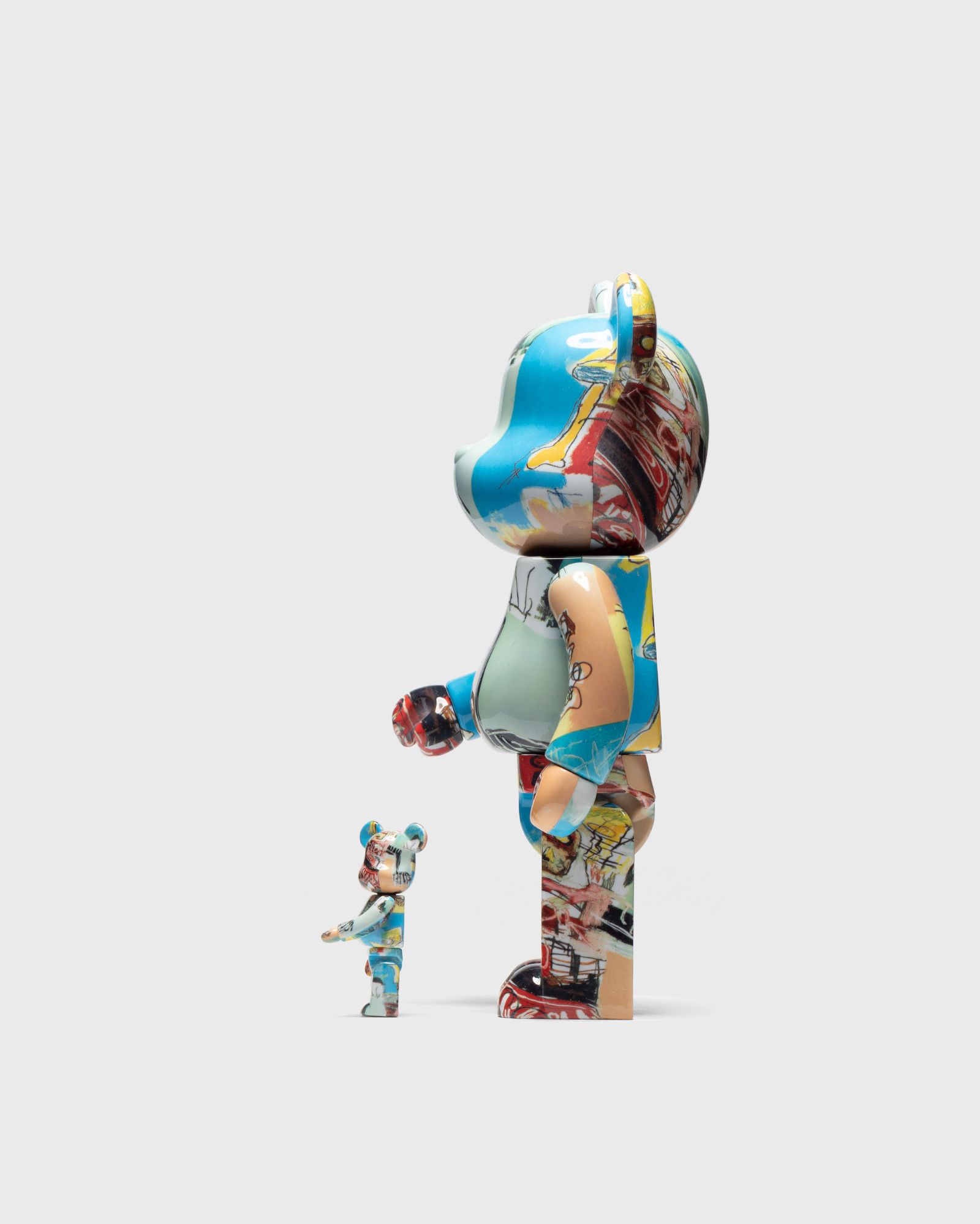 BE@RBRICK 2-PACK JEAN-MICHEL BASQUIAT #6 - 400%