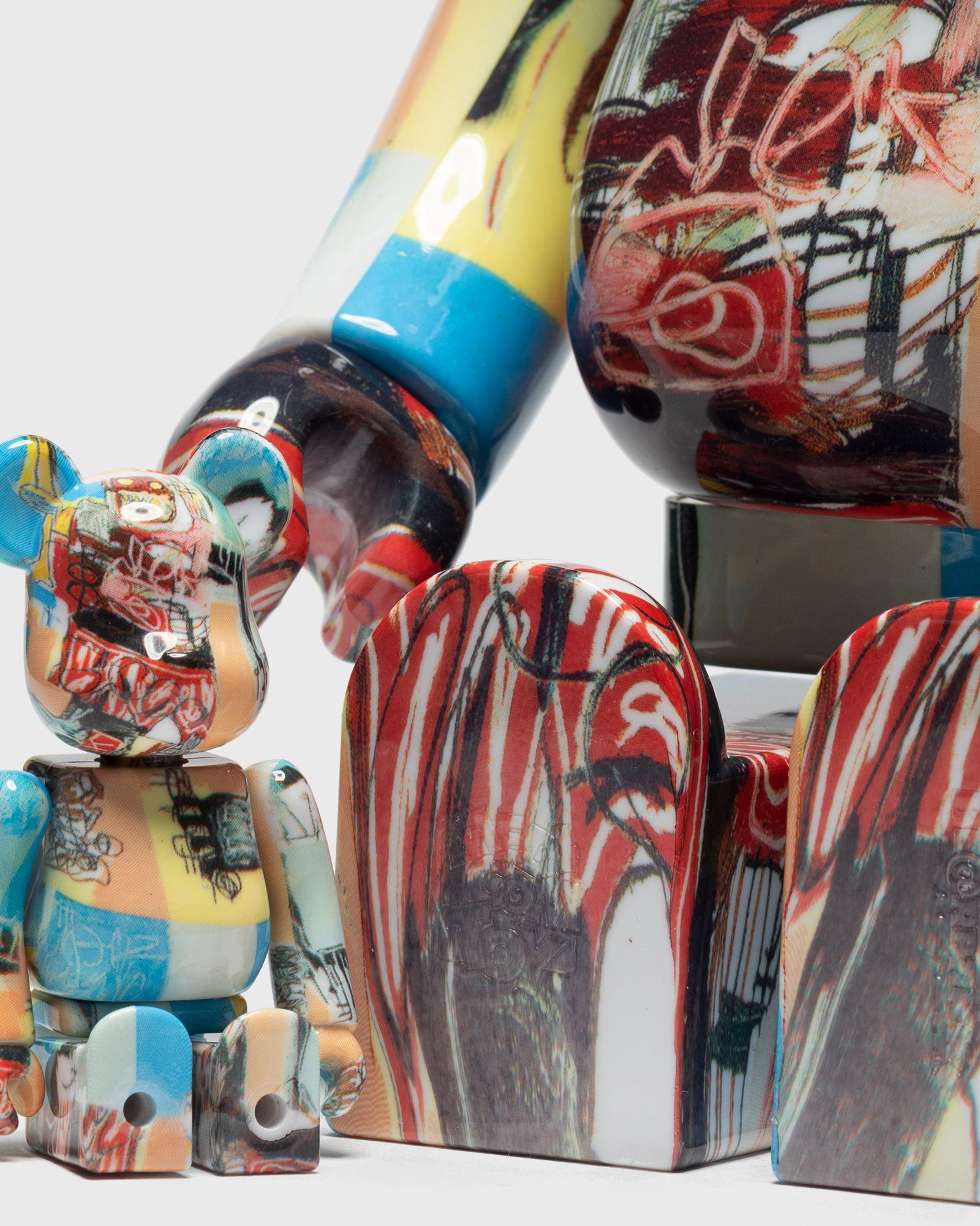 BE@RBRICK 2-PACK JEAN-MICHEL BASQUIAT #6 - 400%