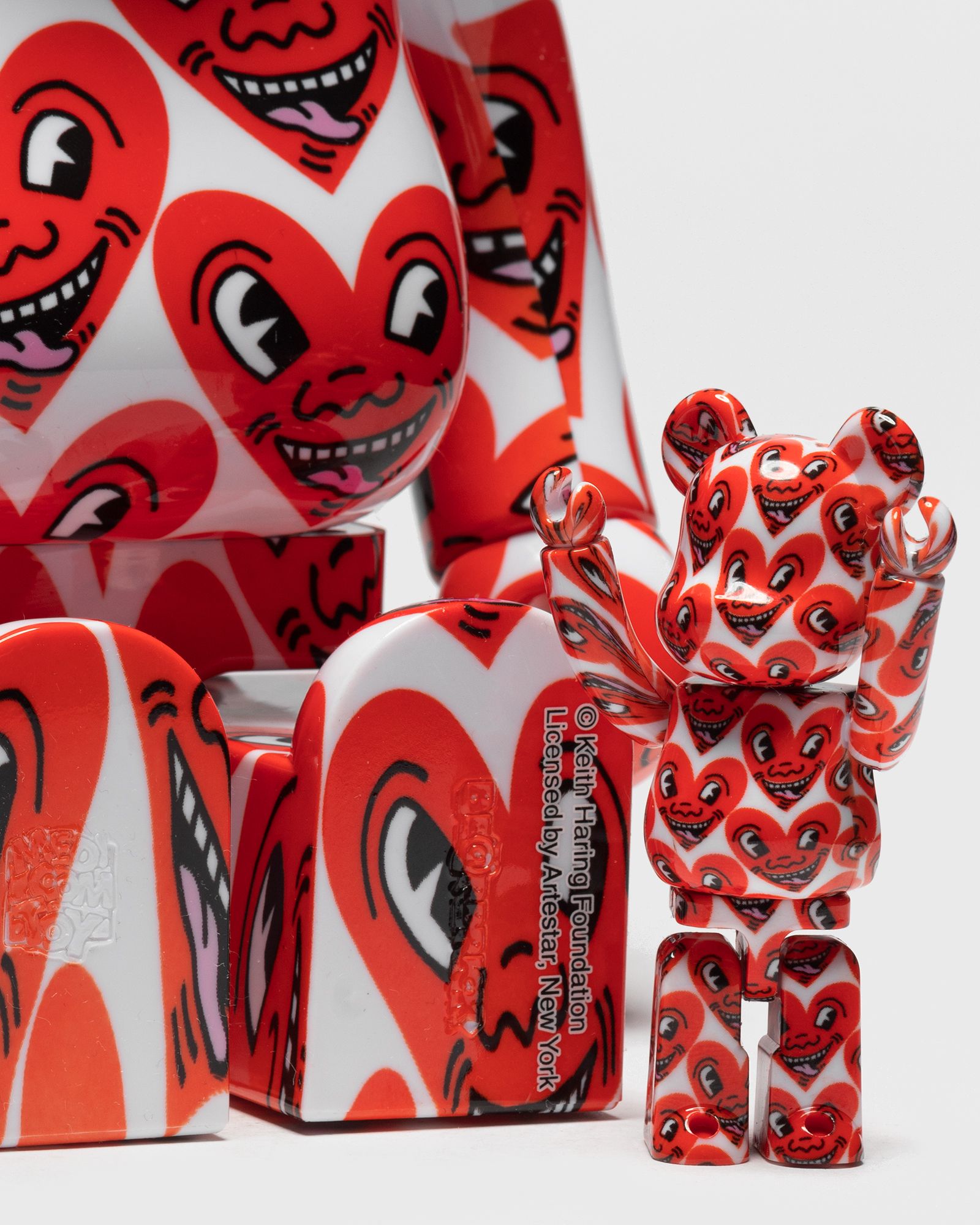 BE@RBRICK KEITH HARING #6 - 100% + 400%