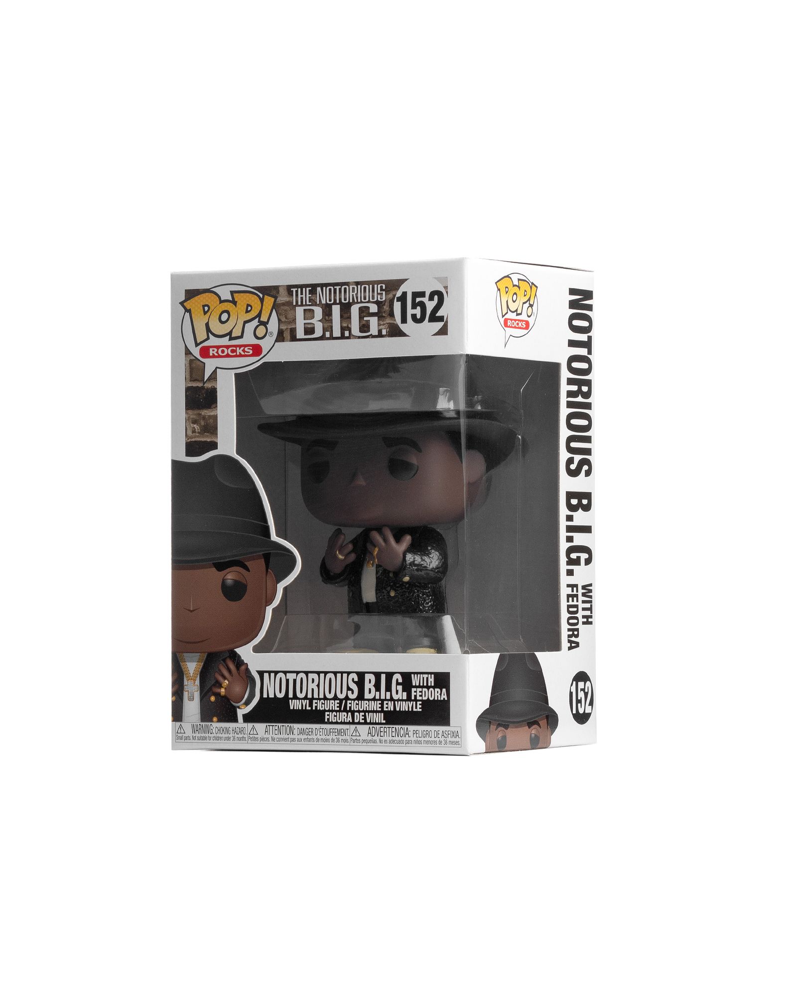 Biggie - Notorious B.I.G. with Fedora VINYL FIGURE