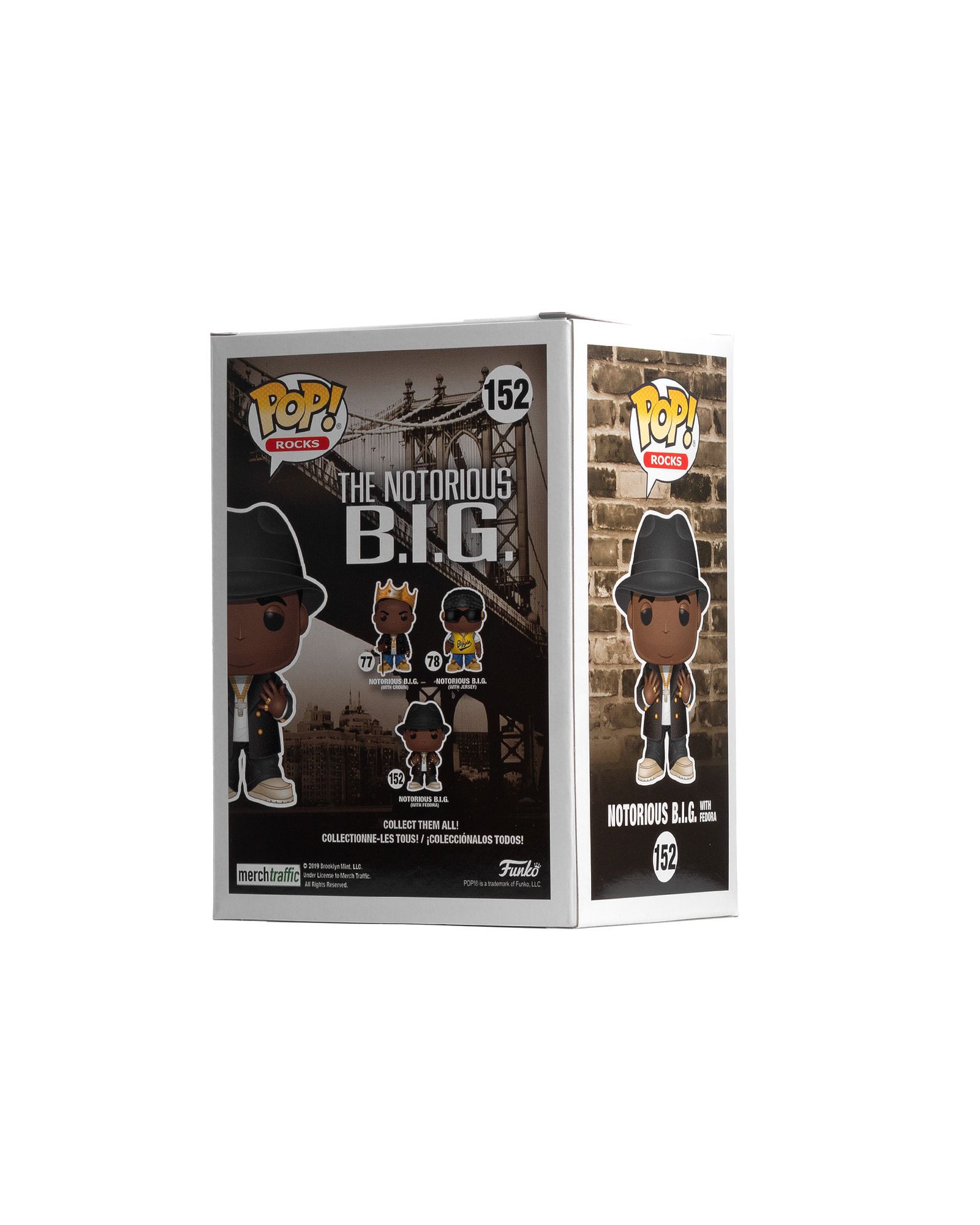 Biggie - Notorious B.I.G. with Fedora VINYL FIGURE
